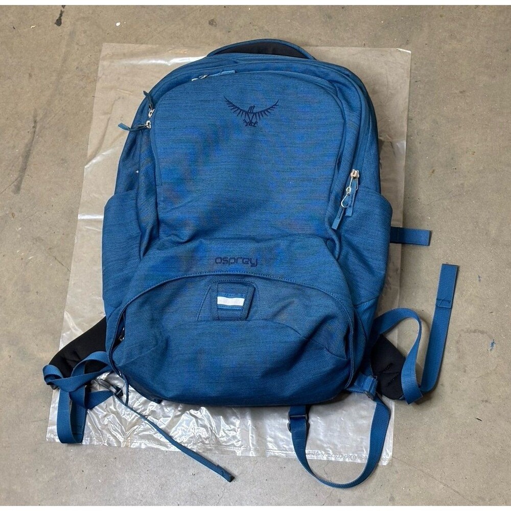 Osprey Backpack Blue Neon Yellow